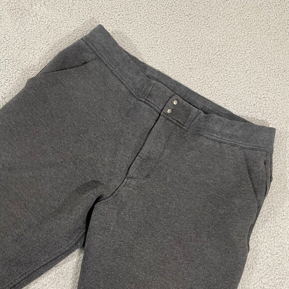 Lululemon Pants Men 40 Charcoal Performance Athletic Flat Front - Picture 1 of 12